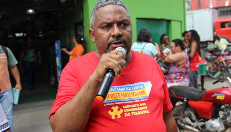 Joab Batista, presidente do Sindicato dos Comerciários, está em seu primeiro mandato.