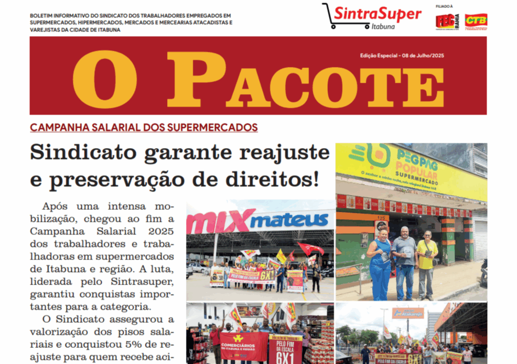 Boletim O Pacote - 10/07/2025