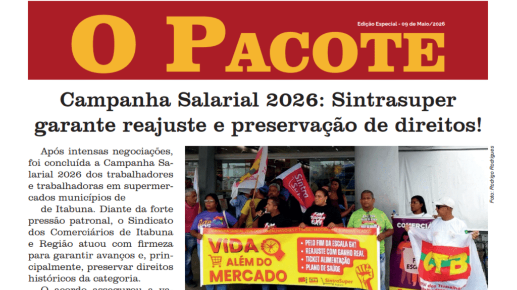 Boletim O Pacote (Supermercados) - 9 de maio